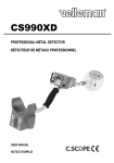 Velleman CS990XD User manual