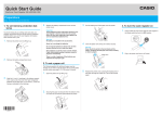 Casio SE-S400 Owner`s manual