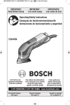 Bosch 1294VSK Specifications