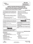 White Rodgers P200 Specifications