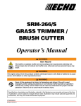 Weed Eater DAHT 22 Operator`s manual