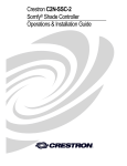 Crestron C2N-SSC-2 Installation guide