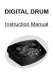 Medeli DIGITAL DRUM Instruction manual