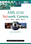 Axis 2110 Installation guide