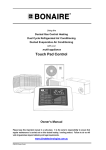 Climate Technologies PNE2002 Series Owner`s manual