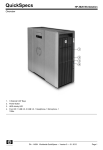 HP Z820 Series QuickSpecs