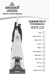 Bissell CLEANVIEW 44L6 SERIES User`s guide