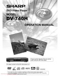 Sharp DV-740H Specifications
