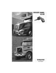 Volvo VNM Operator`s manual