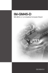 MSI IM-GM45-D User`s manual