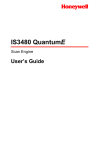 Metrologic IS3480 QuantumE User`s guide