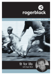 Roger Black GOLD MEDAL ROWER AG-14402 User manual