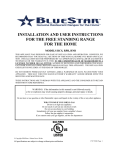 BlueStar RPB Specifications