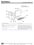 HP Compaq dc7700 MT QuickSpecs