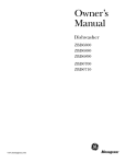Monogram ZBD0710 Owner`s manual