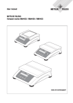 Mettler Toledo BBA422 User manual