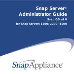 Snap Server Administrator Guide - the Overland Technical Support