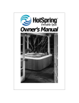 Watkins HotSpring Owner`s manual