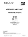 Cornelius 500-Series Service manual