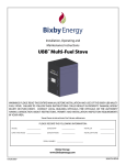 Bixby Energy MaxFire Operating instructions