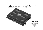 Alto UCSPRO-RM2 User`s manual