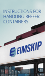 INSTRUCTIONS FOR HANDLING REEFER CONTAINERS