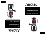 Aroma ABD-520BD Instruction manual