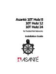Asante 10BaseT Installation guide