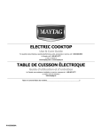 Maytag W10550659A Use & care guide