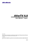 Avermedia GO 007 FM Plus User manual