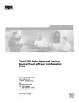 Cisco 1802 Specifications