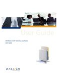 Proxim ORiNOCO AP-2500 User guide