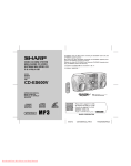 Sharp CD-ES600V Specifications