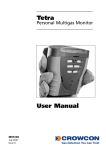 Crowcon Tetra MO7237 User manual