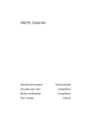 AEG A 75240 GT User manual