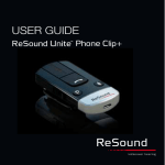 ReSound Unite User guide