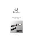 Binatone HAS-1020 Instruction manual