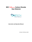 Sensor Electronics SEC 3100 Specifications