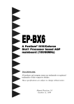 EPOX EP-BX6 Specifications