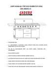 Cadero CB6-SBG001-A User manual