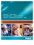 Vaisala HUMICAP MMT310 Technical data