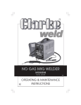 Clarke MIG85ENB Specifications