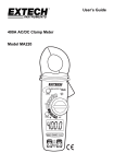 Extech Instruments MA220 User`s guide