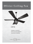 Product Manual - Del Mar Fans and Lighting