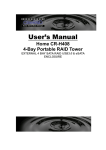 CineRAID CR-H408 User`s manual