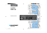 Blaupunkt LONDON RDM 43 Operating instructions