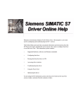 Siemens SIMATIC NET Specifications