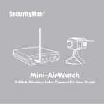 SecurityMan Mini-AirWatch User guide