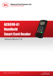 ACS ACR89U-A1 Specifications