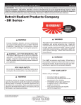 Re-Verber-Ray DR Series Product Manual